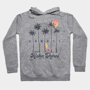 Hawaii Aloha Shores Summer Beach Hoodie